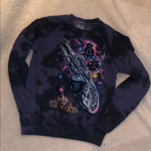 Purple Star Wars sweatshirt